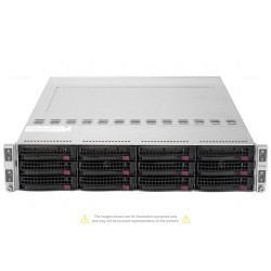 Supermicro SYS-6028TR-HTR 8x Xeon E5-2667 V4 512 GB RAM Rails